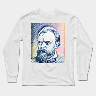 Antonín Dvořák Portrait | Antonín Dvořák Artwork 11 Long Sleeve T-Shirt